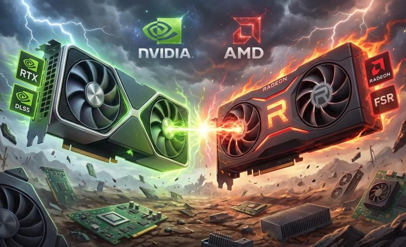 مقایسه RTX 4060 و RX 7600