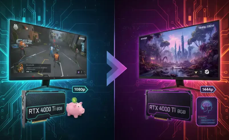 مقایسه RTX 4060 Ti نسخه 8 گیگ با 16 گیگ: آیا حافظه بیشتر ارزش خرید دارد؟