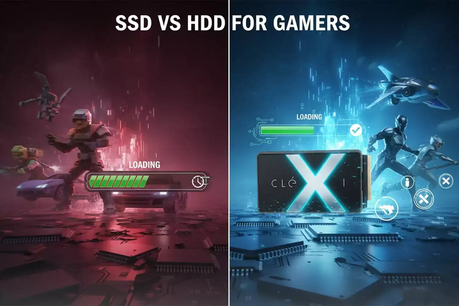 تفاوت SSD Gen3 و Gen4 در گیمینگ